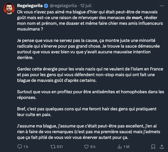 moi73135004's tweet photo. @quoicoubologue sa vie en dépendait et il a eu la trouille https://t.co/cIgcYh6Mv3