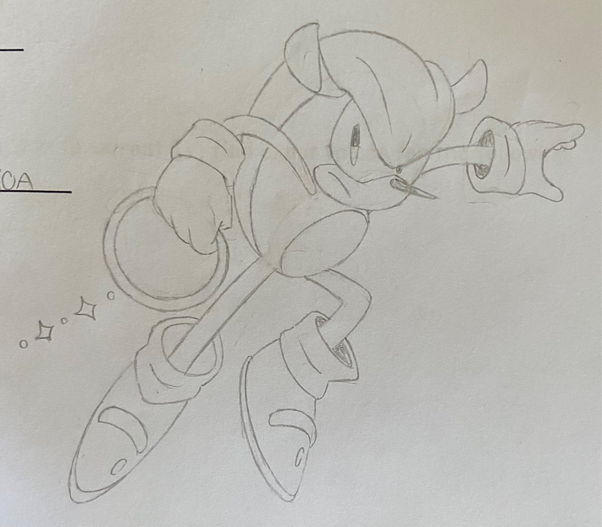 Mighty doodle for a friend