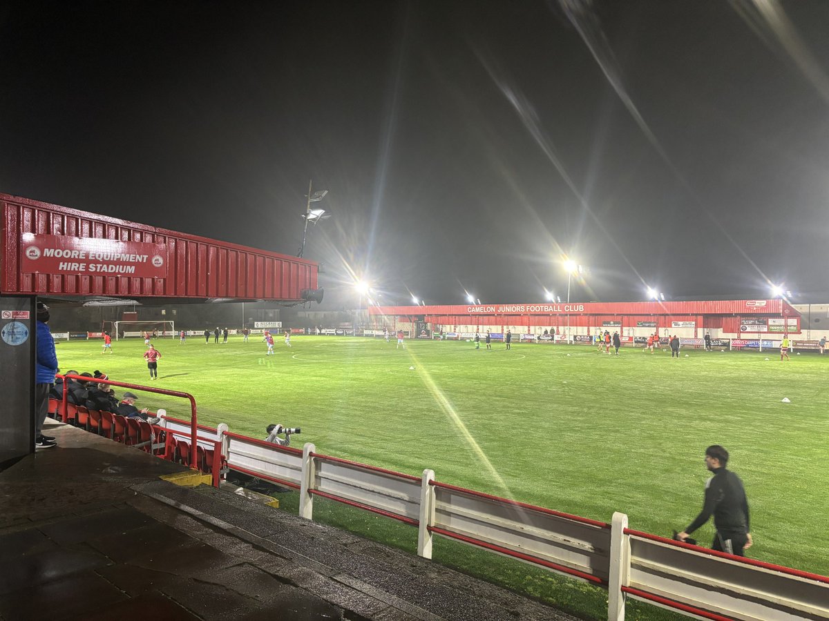 Arrived at the Moore Equipment Hire Stadium for tonight’s match between <a href="/OfficialCJFC/">Camelon Juniors FC</a> vs <a href="/OakleyUnited/">Oakley United FC</a> 🤝⚽️