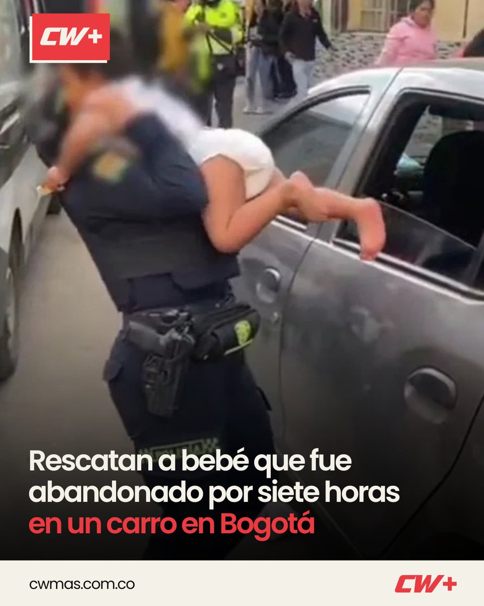 COLOMBIA | Un bebé de dos años fue rescatado tras haber sido abandonado por más de siete horas dentro de un vehículo en el barrio La Favorita, en la localidad de Los Mártires, centro de Bogotá. El hallazgo fue realizado por una patrulla de la Policía Metropolitana