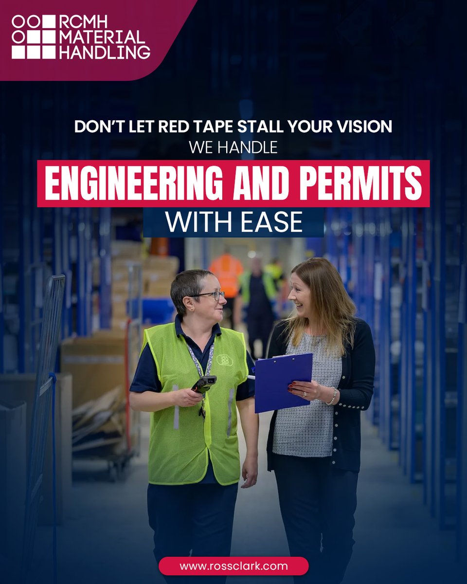 RossClarkMH's tweet image. From initial layouts to final approvals, we handle every engineering and permit detail. Our goal is to make your expansion or upgrade effortless.

rossclark.com/rack-relocatio…

#rackrelocation #warehouselogistics #smoothtransitions #uninterruptedoperations #Quito