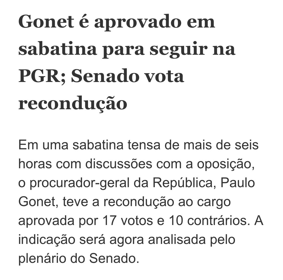 Senado é o Câncer do Pais.