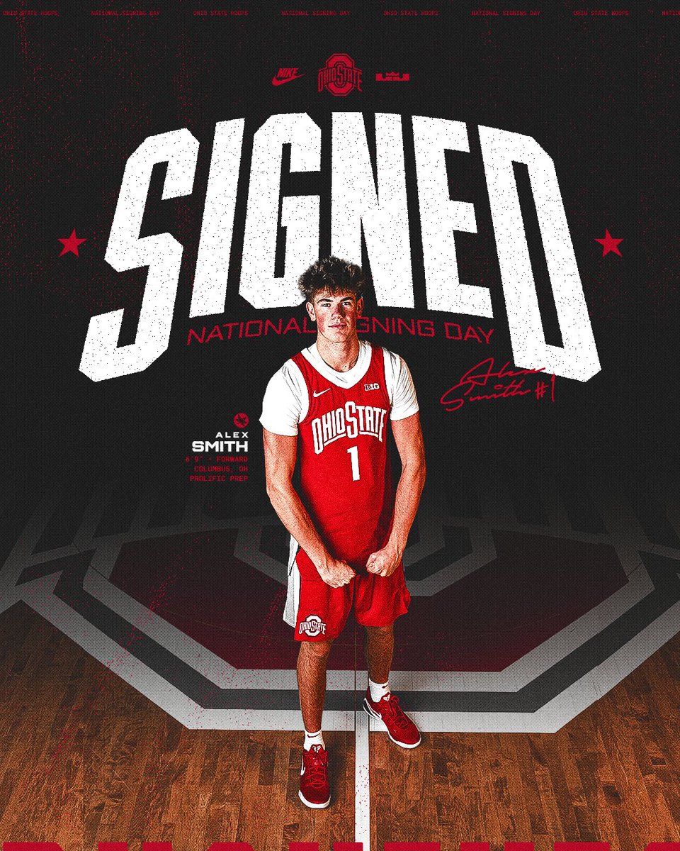 Signed 🔒

Columbus native Alex Smith is officially a Buckeye 🌰

#GoBucks