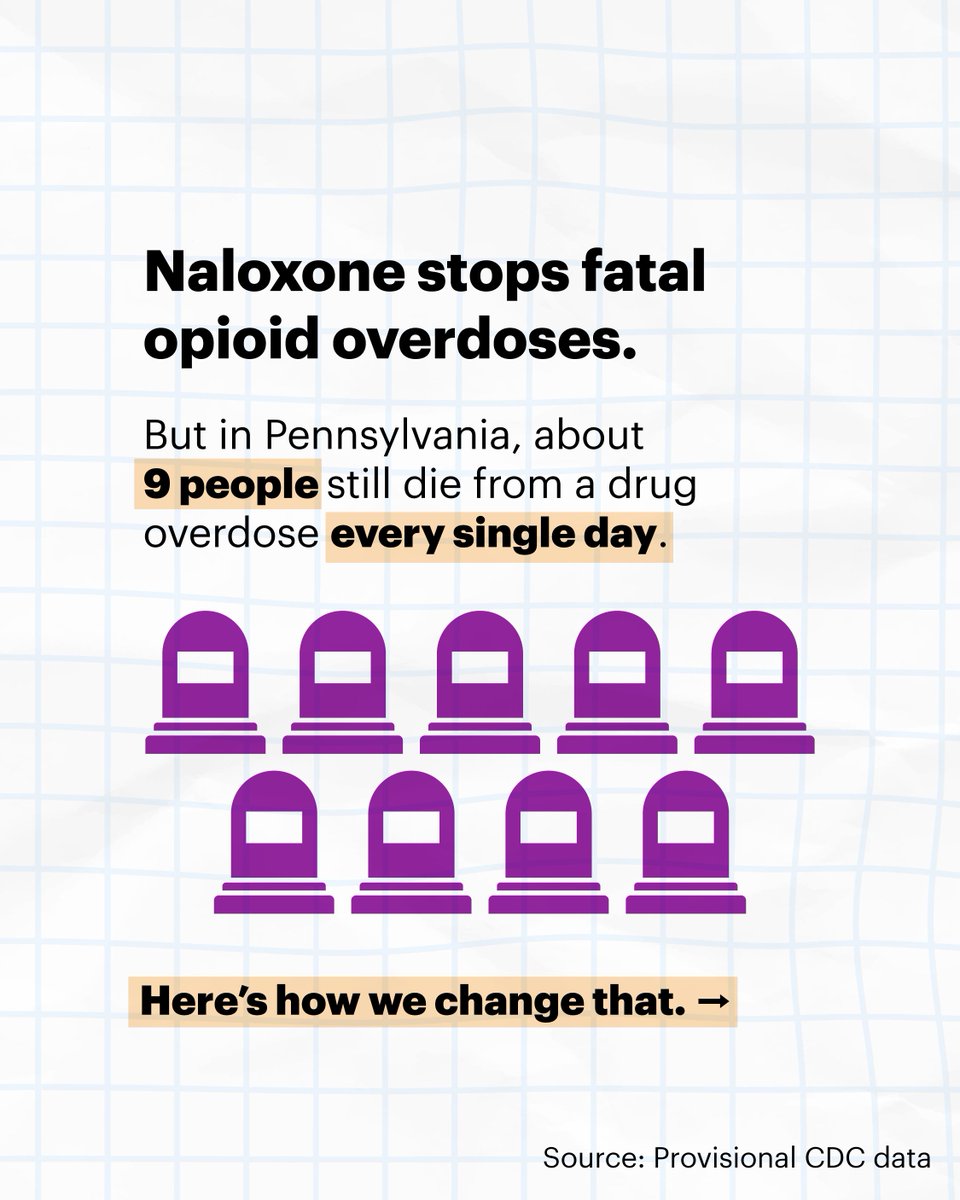 LifeUnitesUsPA's tweet image. Scroll through to learn more about naloxone.

Ready to save lives? Find naloxone at your pharmacy or grocery store, search for a community program where you can get it for free, or go to nextdistro.org/pennsylvania.

#LifeUnitesUs #EndAddictionStigma #RecoveryIsPossible