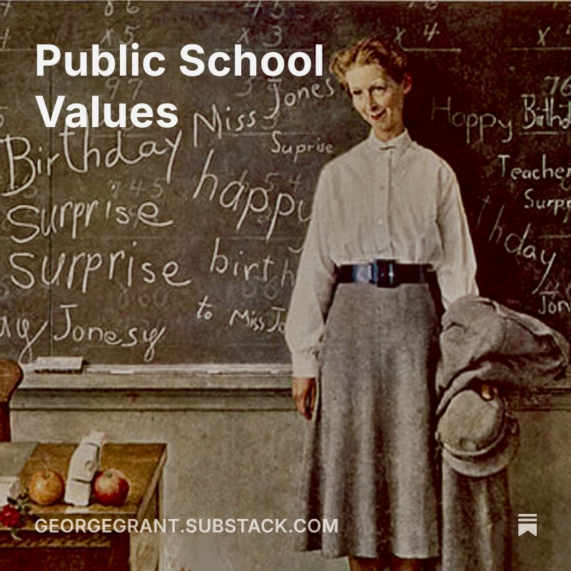 A new blog post is now available: GeorgeGrant.Substack.com