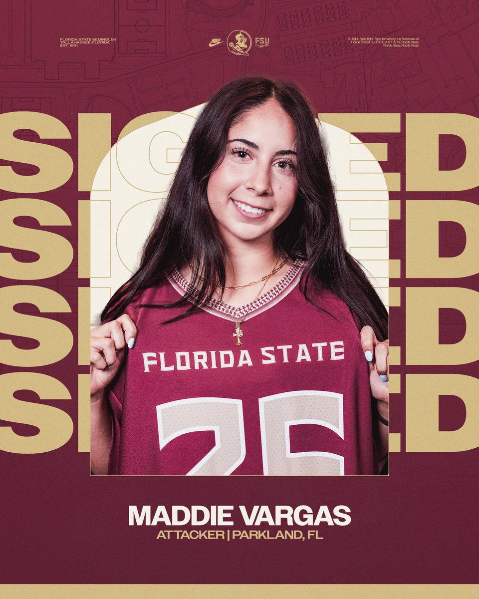 Welcome to the Garnet and Gold, Maddie! 🍢

#NolesLax