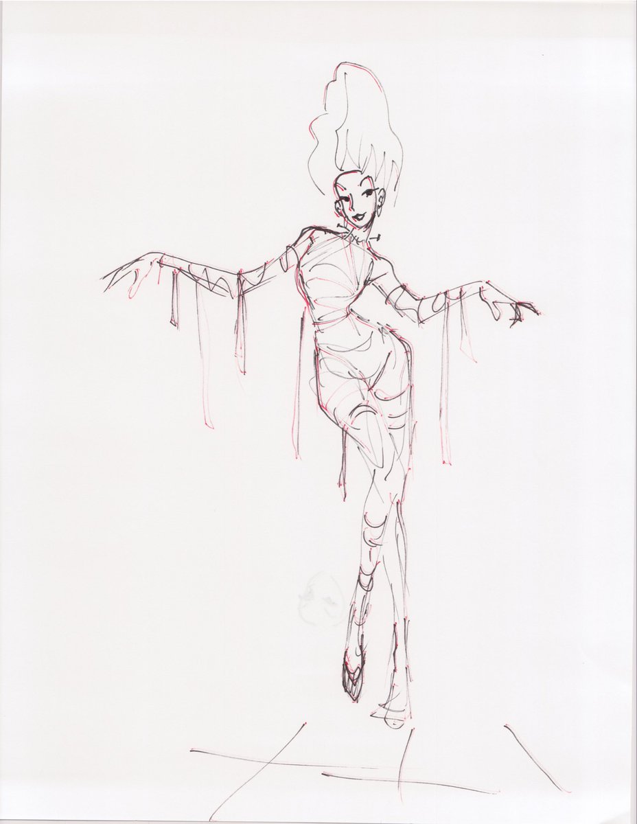 drawhaa's tweet photo. The Bride of Frankenstein!! 👰‍♀️☠️🔪🩸#drawingclubla #drawingclub #bride #frankenstein #brideoffrankenstein #drawclub #lifedrawing #artist #sketch #sketching #drawing #timelapse #storyboard #storyboardartist #animation #artists #art #fun #doodle #draw https://t.co/Yt8QWdCT4P