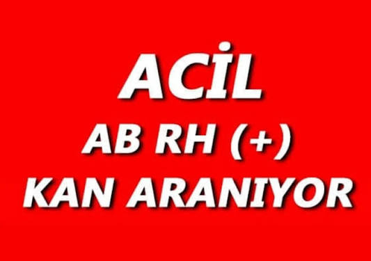 🚨Çok ACİL KAN İHTİYACI 🚨

Eskişehir Devlet Hastanesi’ne yatmakta olan AYŞE ÖZERÇİK adına çok acil 4 Ünite AB Rh+ Kana ihtiyaç vardır. 

Verebilecek olanlar ESKİŞEHİR KAN MERKEZİNE yukarıdaki ismi vermesi rica olunur 🙏 

<a href="/CKadinlari/">🇹🇷CUMHURİYET KADINLARI TM🇹🇷</a>
<a href="/aras_erat/">Aras 🇹🇷🦅🇹🇷</a> 
<a href="/DenizOlunmali35/">Nurcan M.K.A ✌️</a> 
<a href="/1996Atam/">Hülya 🕊️</a>