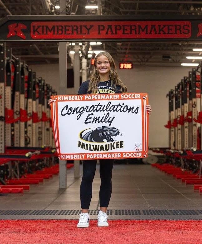 Congratulations Emily on your signing with UW Milwaukee. The Panthers gained a great player today.   Can't wait to watch you complete and follow your success both on and off the pitch.