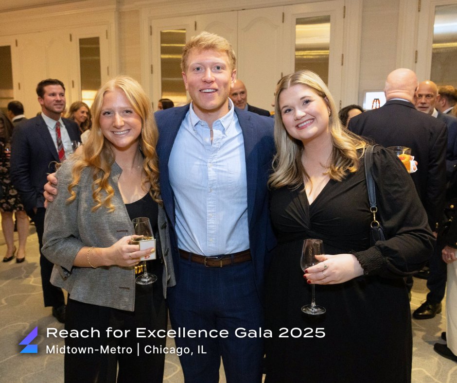 We are proud to support Midtown-Metro Achievement Centers and their mission to empower Chicago youth. Thanks to our Levata team for representing with heart and purpose, celebrating the students and community leaders who make a lasting impact every day. 💜💙