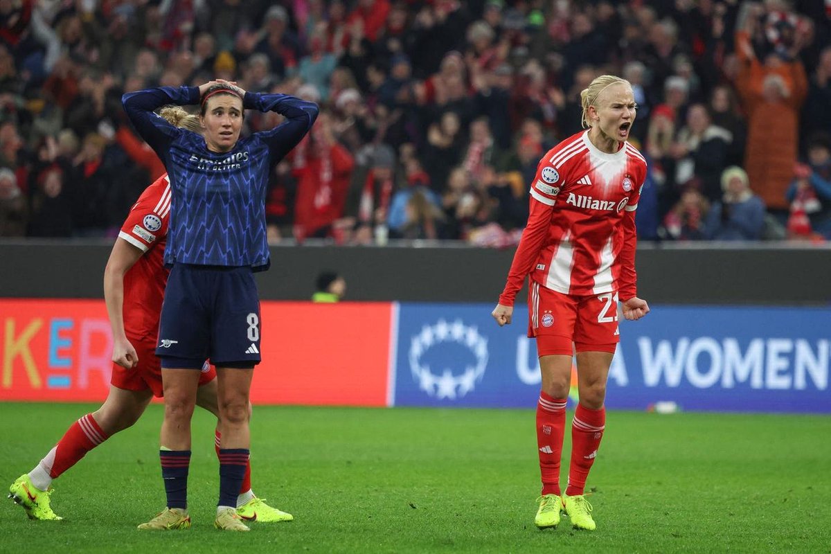 Pernille Harder's goal tonight was her seventh against Arsenal. She now moves level with Camille Abily and Kim Little, joint-sixth on the all-time list of <a href="/UWCL/">UEFA Women’s Champions League</a> scorers with her 43rd goal in 60 matches. #FCBARS