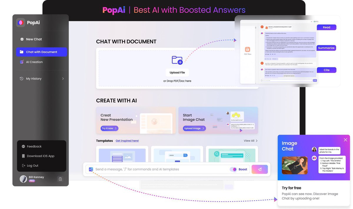 STEAMEDUCATIONS's tweet image. أداة Pop.Ai
تغنيك عن الباوربوينت في أنشاء عروض تقديمية وبمساعدة الذكاء الاصطناعي 

 المميزات

حول فكرتك إلى صورة
حول فكرتك إلى مدونة
إنشاء ملف السيرة الذاتية

الرابط :
popai.pro