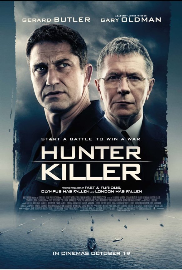 aflamiii's tweet photo. Hunter Killer 

فيلم جبار يتكلم عن أغر اق غواصة أمريكية ع الحدود الروسية تسبب باشتباك بحري بين اكبر وأعظم الغواصات الأمريكية والروسية للتوالي الاحداث🔥🔥 https://t.co/uWawZnYPh4