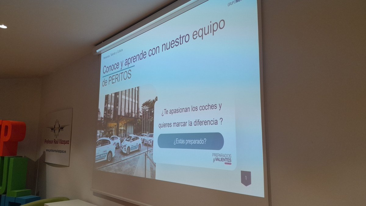 Hoy @MutuaMadrilena ha visitado el <a href="/CifpPRV/">CIFP Profesor Raúl Vázquez</a> para inspirar a nuestros alumnos de #Automoción con su filosofía #PreparadosYValientes 💪
Tradición y vanguardia, experiencia y valentía para afrontar el futuro de la movilidad.
#FP #Automoción #MutuaMadrileña #TalentoJoven