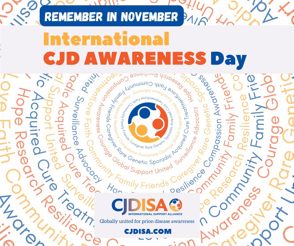 supportcjd's tweet image. Raising #CJDAwareness and #PrionDiseaseAwareness is helped by connections with other groups. These do invaluable work supporting rare disease charities and CJD support groups. 💛

@GeneticAll_UK Genetic Alliance UK

@RareBeacon Beacon for Rare Diseases 

cjdisa.com