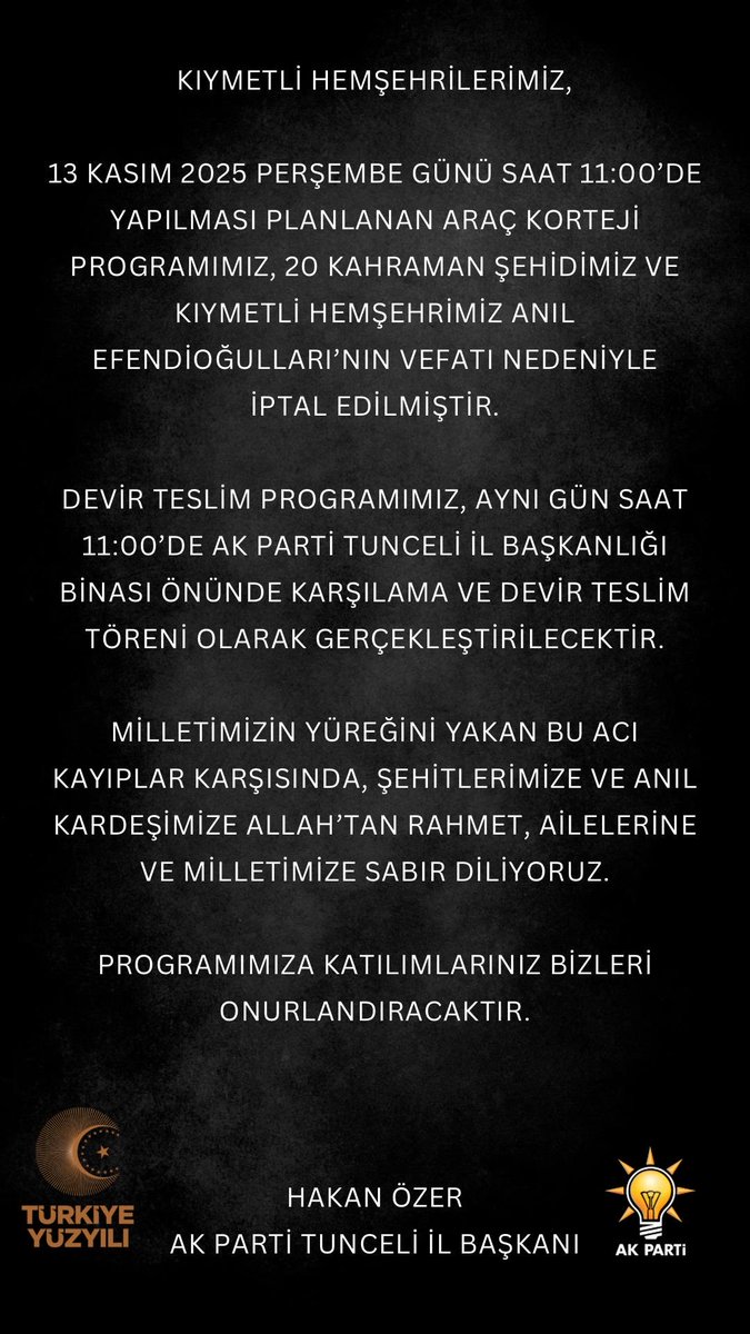 Başımız Sağolsun.
⁦<a href="/abuyukgumus/">Ahmet Büyükgümüş</a>⁩ ⁦<a href="/MustafaAlkayis/">Av. Mustafa Alkayış</a>⁩ ⁦<a href="/CengizDMRKY47/">Cengiz Demirkaya</a>⁩