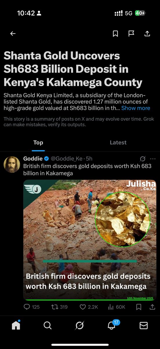 This is exactly why the continent struggles to grow. Why is it that every time we hear about massive mineral discoveries in Kenya or Africa, it’s always foreign companies leading the exploration and extraction? Don’t we have programs or capacity to explore or extract these