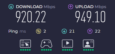 switched to fiber today