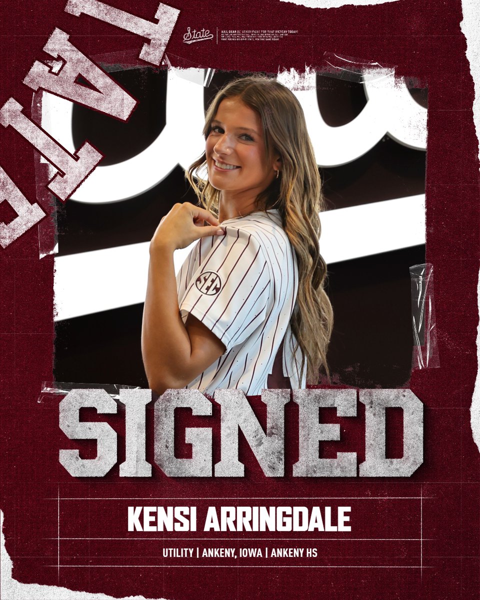 HailStateSB's tweet image. A PGF National Champion, please help us welcome @kensiarringdale! She&apos;s the No. 2⃣ player in her state and the No. 41 infielder in the class!

📝 hailst.at/3JUeL7r

#HailState