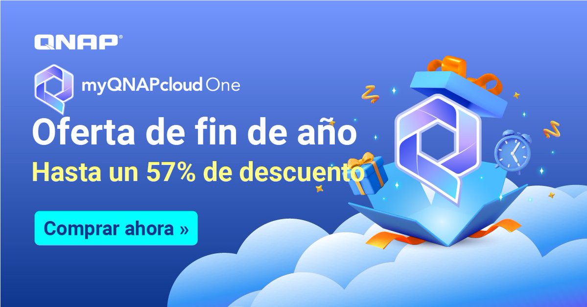 Qnap_LA's tweet image. ¡Prueba myQNAPcloud One gratis durante 30 días!
qnap.to/8bv5wm
myQNAPcloud One combina myQNAPcloud Storage (storage para archivos) y myQNAPcloud Object (Storage para objetos con S3) 
#QNAP #QNAPNAS #myQNAPcloudstorage #myQNAPcloudone #myQNAPcloudobject #yearendpromo