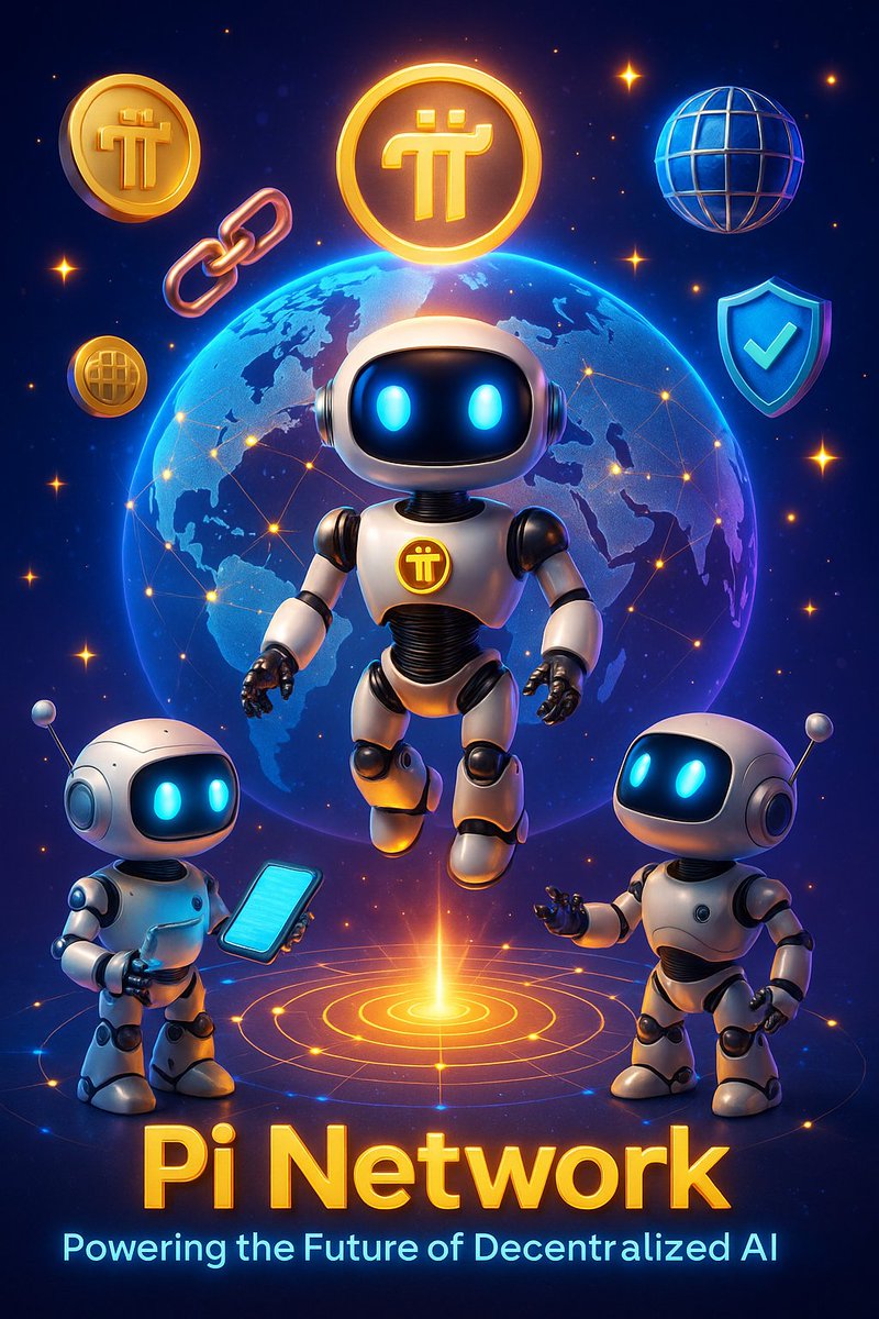 🚀🤖 Pi Network – Powering the Future of Decentralized AI! 🌐✨

Meet the next era of innovation — where AI, Blockchain, and Pi Network unite!
💫 Smart Robots 🤖
🌍 Global Connectivity
⚡ Secure | Scalable | Decentralized

Pi Network is not just a currency — it’s the engine