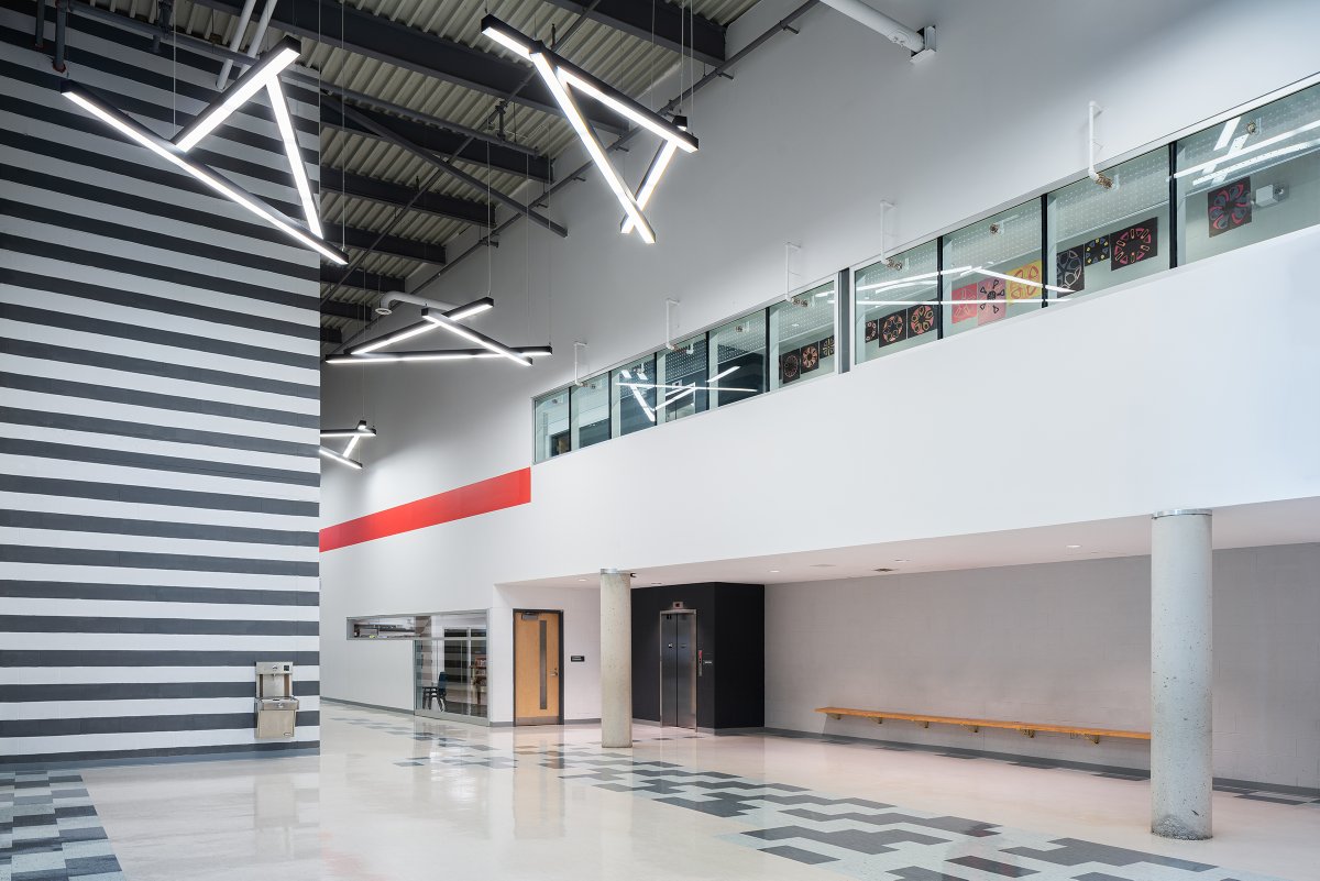GBSA's tweet photo. The lines that bind. St.Simon TCDSB interior atrium space. https://t.co/cmU0KT2WYB