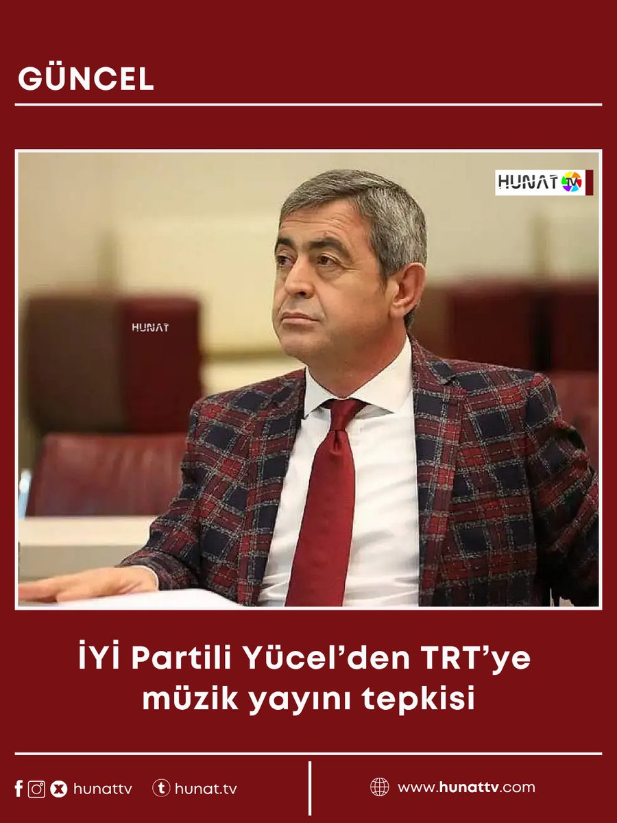 İYİ Parti Genel İdare Kurulu Üyesi Kazım Yücel, Gürcistan-Azerbaycan sınırında düşen askeri kargo uçağında 20 askerimizin şehit olmasının ardından TRT Müzik kanalının yayınını sürdürmesine tepki gösterdi.

Yücel, sosyal medya hesabından yaptığı paylaşımda, “20 vatan evladını