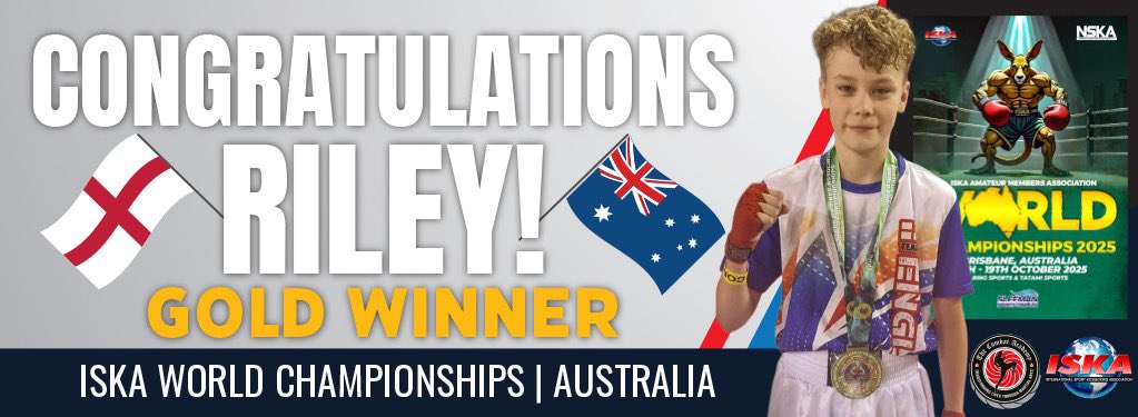 Congratulations Riley!🥇