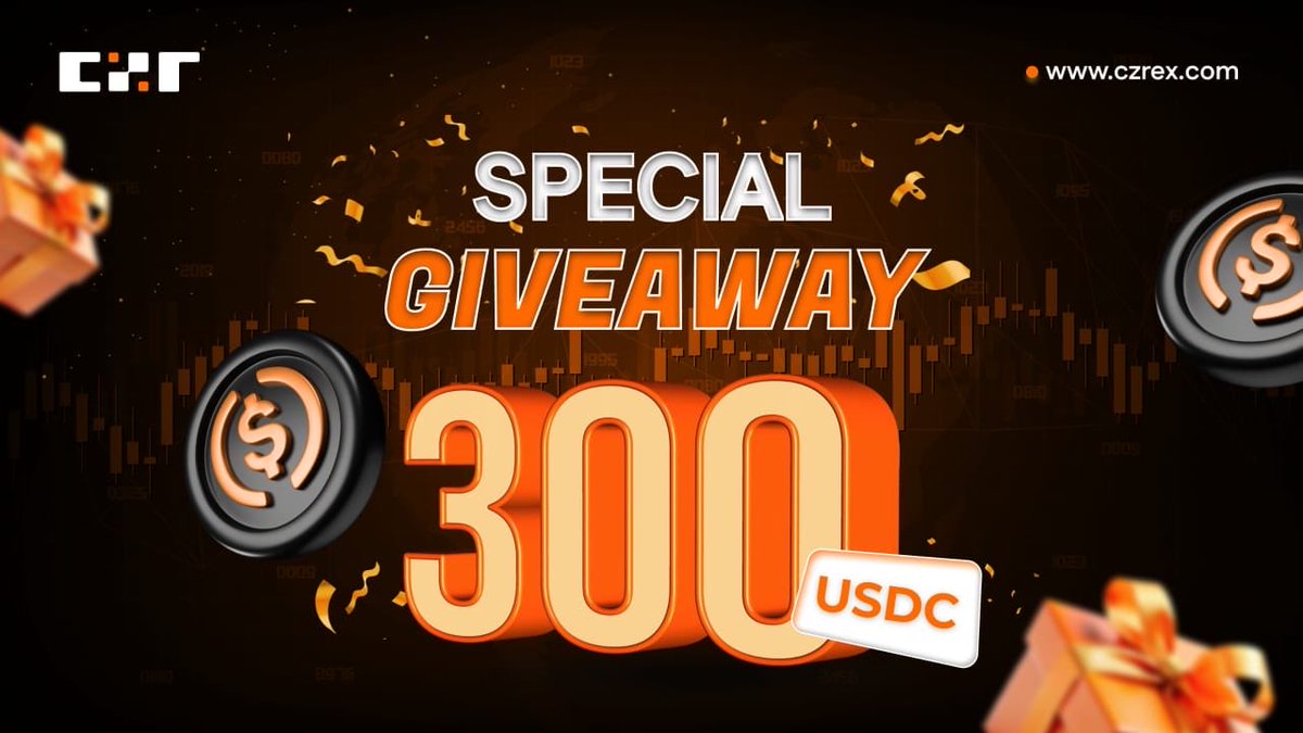 czrexchange's tweet image. 🚀 New Giveaway Alert!

Join the CZR Exchange 300 USDC Social Activation Giveaway on @IntractQuests 🎉

Complete simple tasks and get a chance to win your share of 300 USDC! 💰

12 winners will be randomly selected - don’t miss it 👇

🔗 quest.intract.io/quest/691397d0…