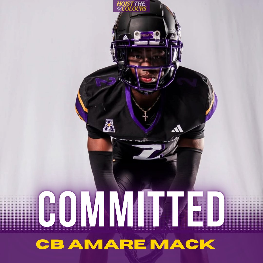 East Carolina flips three-star CB Amare Mack

"They all brought me in with open arms and it just felt like home." - <a href="/AmareMack_/">Amare“Amack” Mack</a> 

247sports.com/college/east-c…