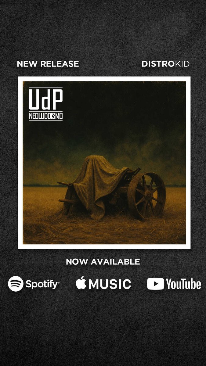 __UdP__'s tweet photo. 💿 NEOLUDDISMO è il nuovo singolo di Unità di Produzione.

🎧 Ascoltalo ora ➡ https://t.co/hXkEVheFDO

#neoluddismo #musicaIndipendente #postpunkrevival https://t.co/GW8S9A1HY1