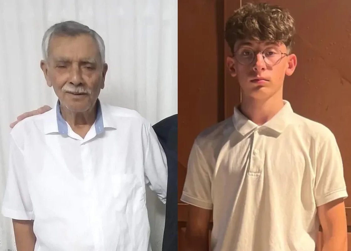 İşte Türkiye yüzyılı.

Soldaki kişi Ahmet Şahin. 75 yaşında olmasına rağmen çalıştığı taş ocağında meydana gelen göçükte hayatını kaybetti. 

Sağdaki ise Alperen Uygun, 16 yaşında. Çalıştığı inşaatta 3.kattan asansör boşluğuna düşerek hayatını kaybetti.

7'den 70'e iş cinayeti,