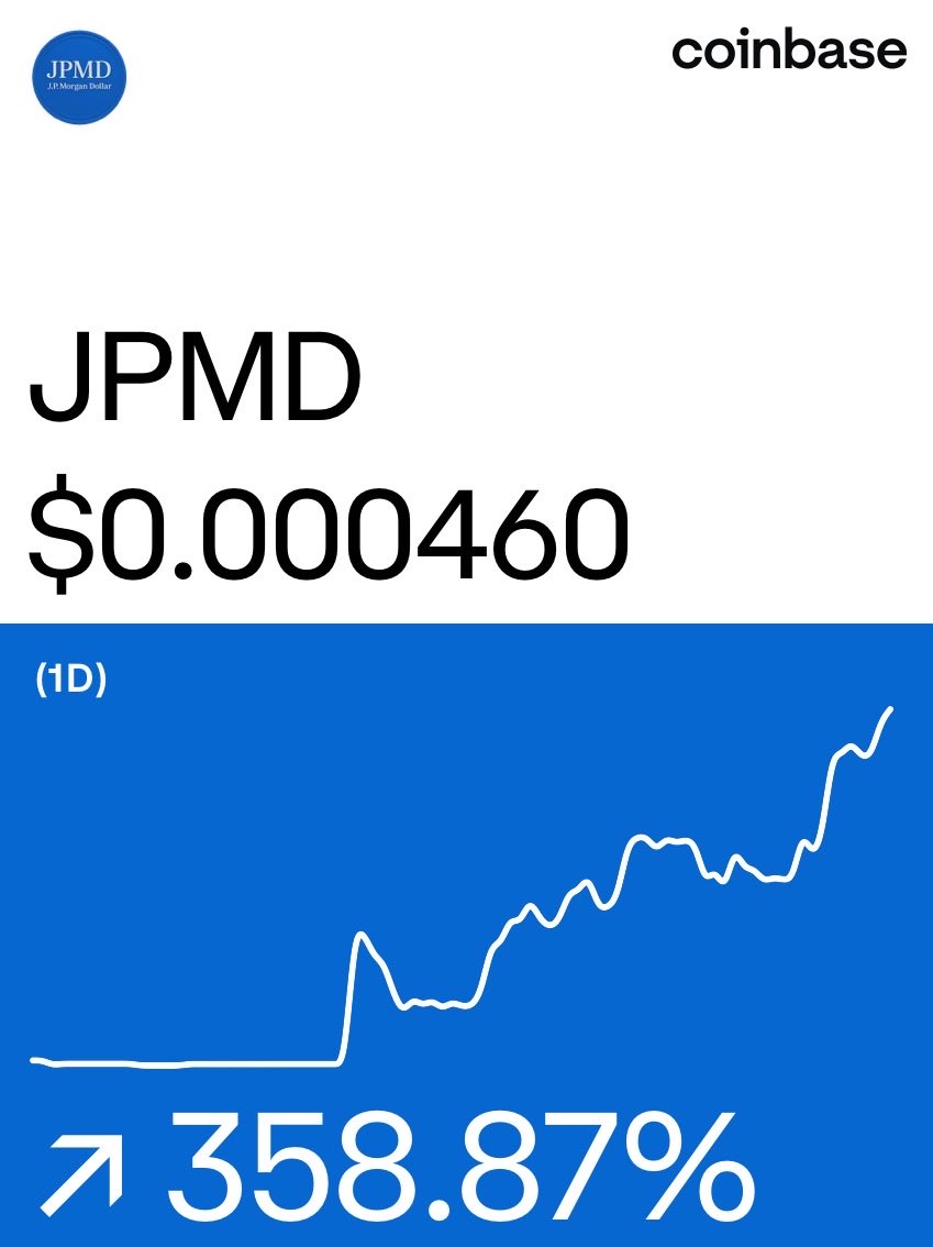 JPmorgan Dollar on @Coinbase: coinbase.com/price/base-jpm…
