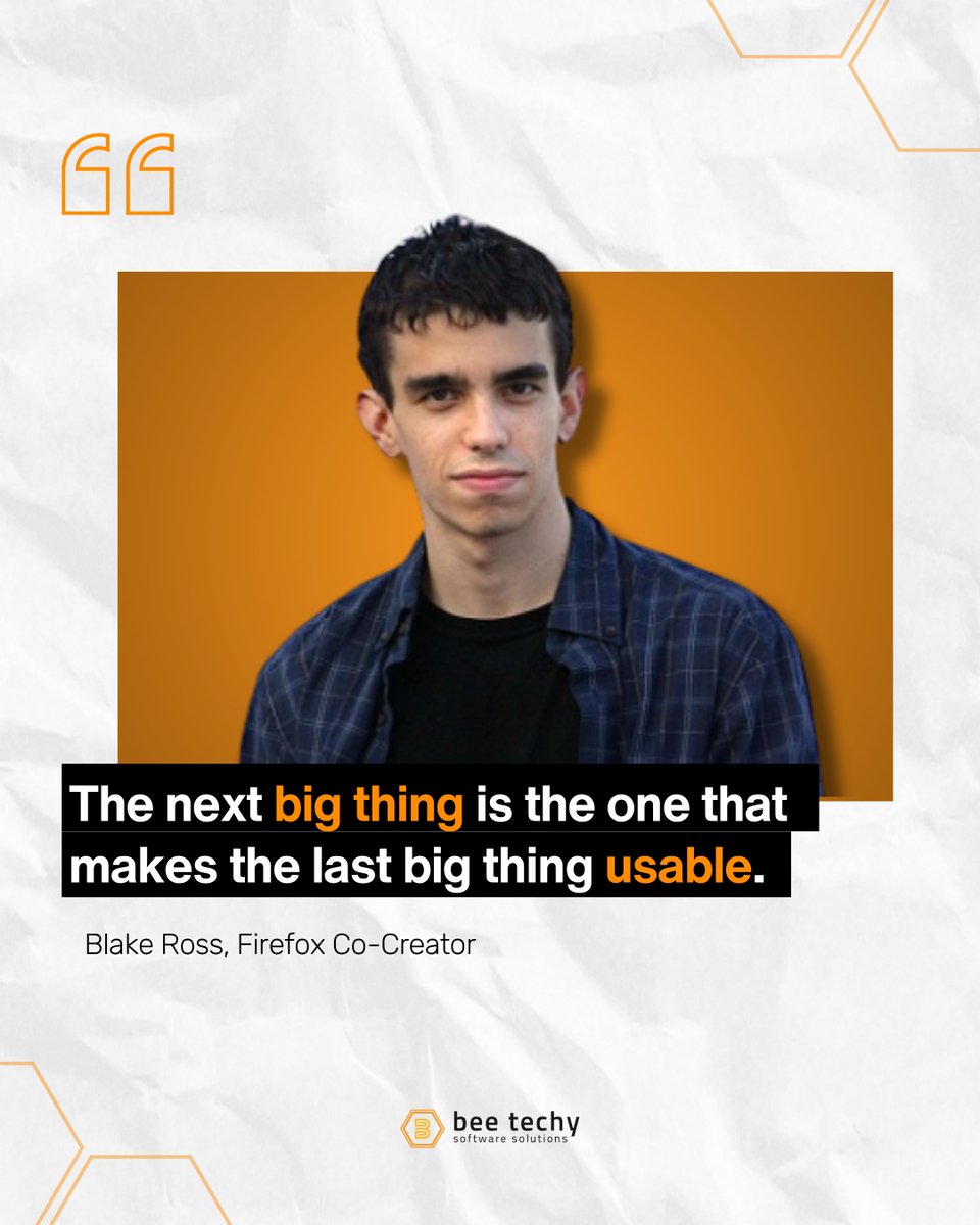 beetechyllc's tweet image. Innovation isn’t about what’s next.

It’s about what finally works. 🐝

#BeeTechy #StartupMindset #Innovation #ProductDesign #Usability