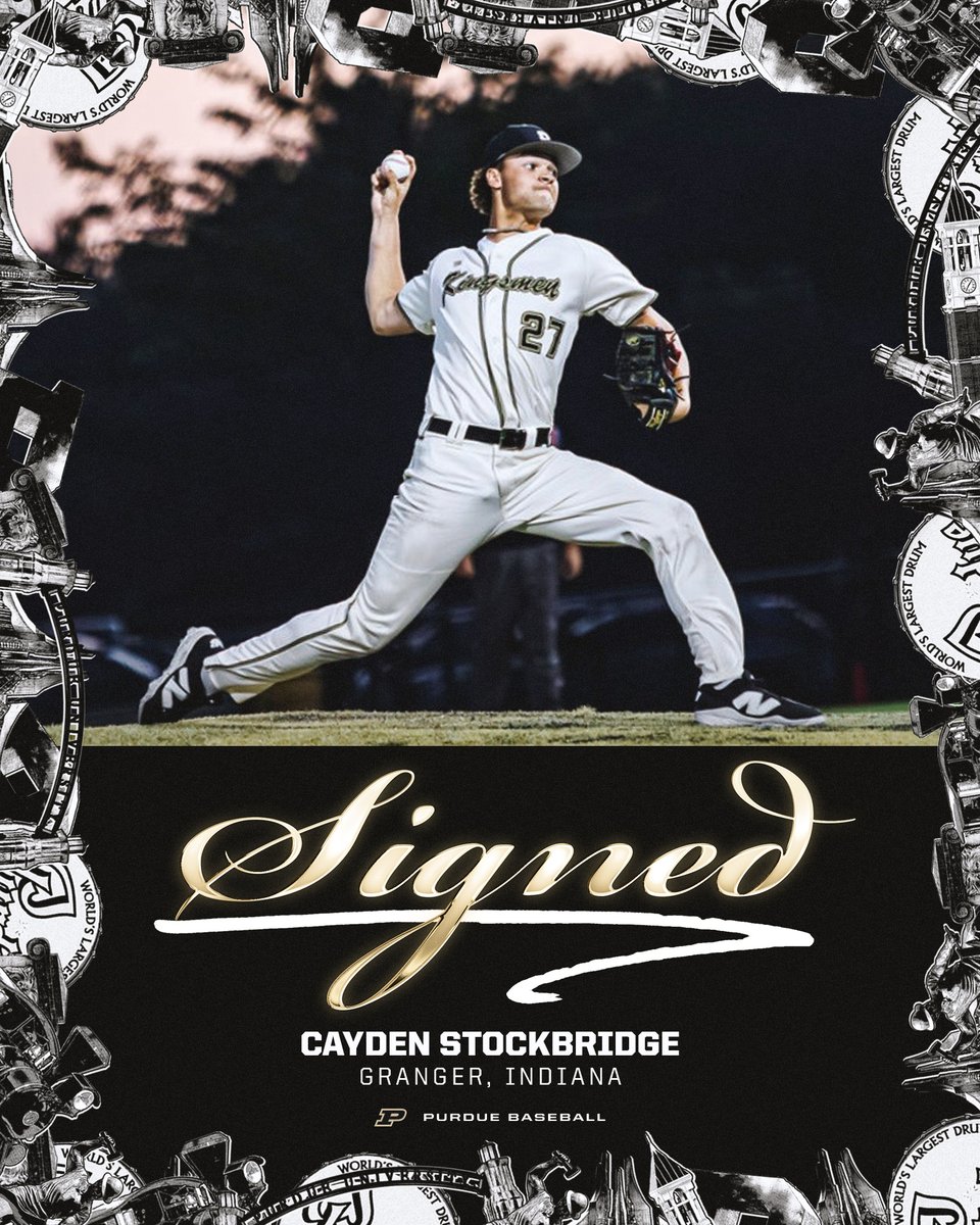 Welcome Aboard <a href="/cstockbridge27/">Cayden Stockbridge</a>!! Another one of northern Indiana's top prep arms is coming to Alexander. #BoilerUp #FutureBoilermaker

🚂 Cayden Stockbridge
💪 RHP
🌎 Granger, Indiana
🏫 Penn HS
♣️ Indiana Bulls White