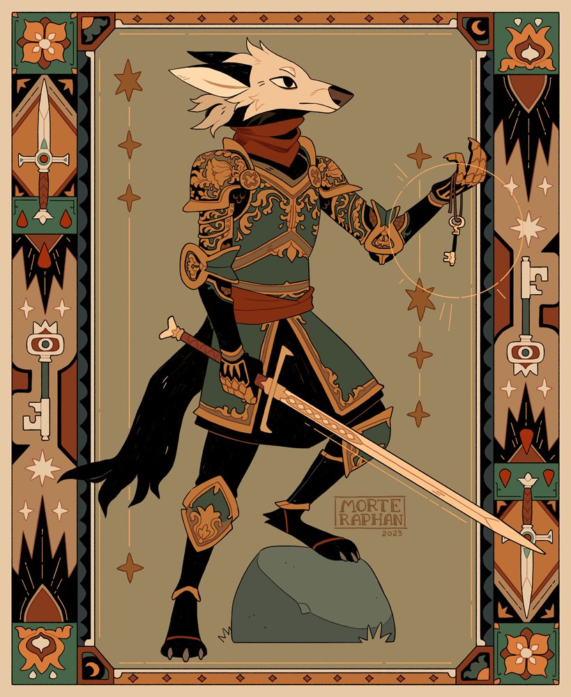 morteraphan's tweet image. 🐺 Forgotten Knight 🗝️