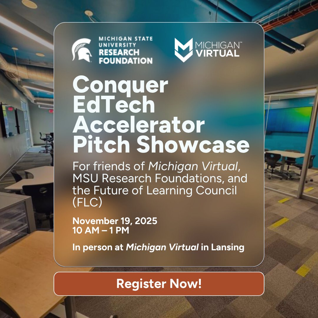 Join us for an opportunity to hear from the five teams in the 2025 Conquer EdTech Accelerator as they present their final pitches.
Register now at: hubs.la/Q03RSFyv0