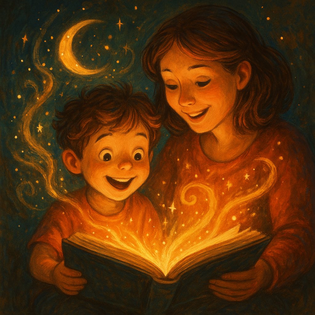 RatitosSoporte's tweet photo. No les digas solo que leer es importante.
Muéstrales que leer es descubrir.
Pregúntales qué creen que pasará después, qué les gustaría cambiar del cuento, qué personaje serían. 💛
Así entenderán que los libros son aventuras vivas, no deberes.
#Ratitos #LecturaEnFamilia https://t.co/Xh2u4ZQKuv