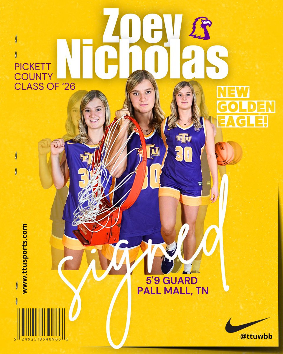 Rounding out the signing class for Tech Women's Basketball... from Pall Mall, Tenn., welcome to Cookeville, Zoey Nicholas! #WingsUp
READ: ttusports.com/sports/wbkb/20…