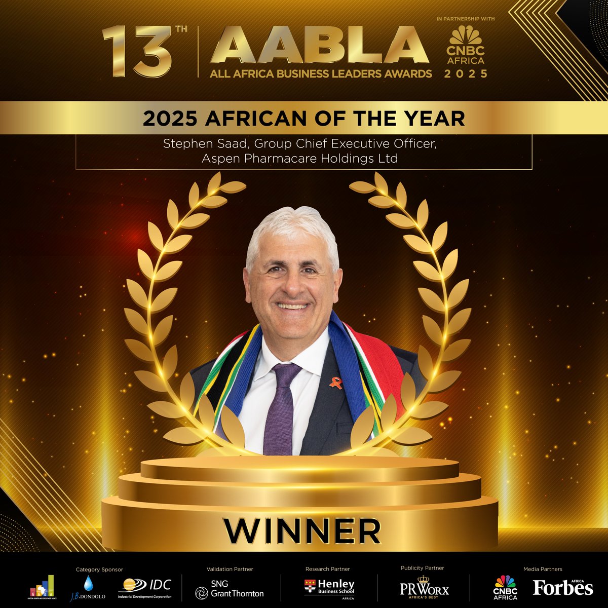 AABLAwards's tweet photo. [EVENT] African of the Year. Recognizing unparalleled contribution to African progress, this year’s African of the Year sets the standard. 

#AABLA2025 #AfricanExcellence #CNBCAfrica #AABLAwards https://t.co/fMoeoFIi4S