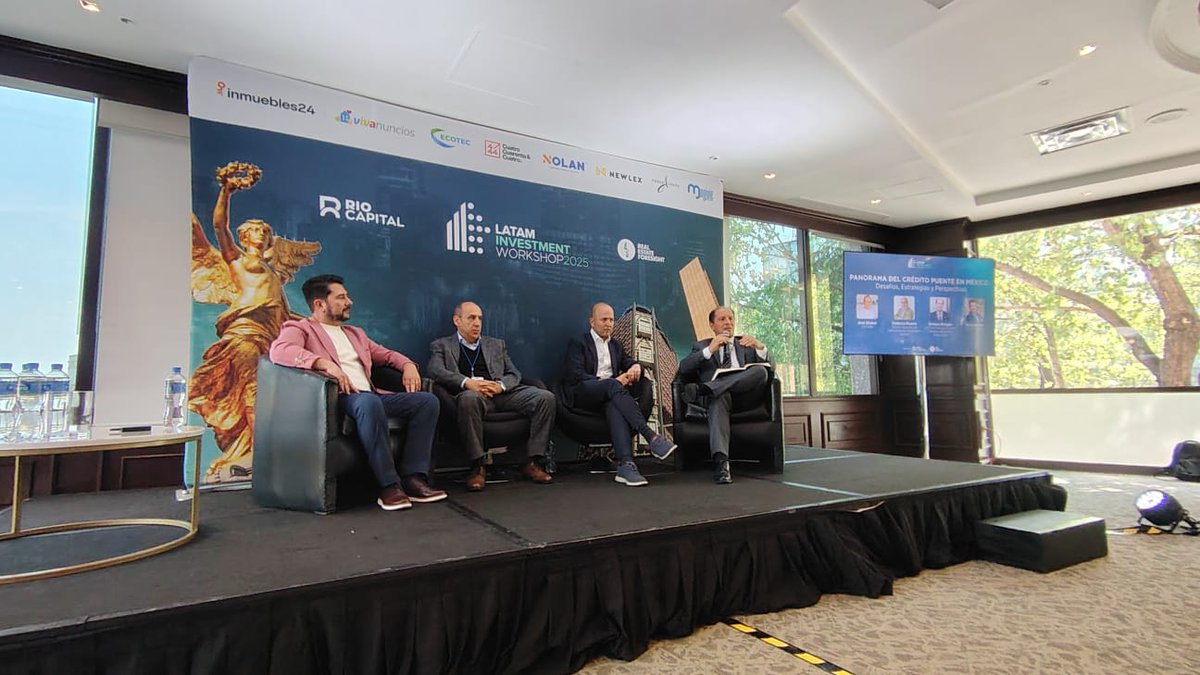 ConectandoN's tweet image. 💵#ConecntandoNegociosPresente en: LATAMIS Workshop #CDMX 2025🏬
Hoy acompañamos a desarrolladores, empresarios e inversionistas en uno de los encuentros más relevantes del #financiamiento inmobiliario en Latinoamérica. 💼
#conectandonegocios #LATAMIS2025 #Inmobiliario