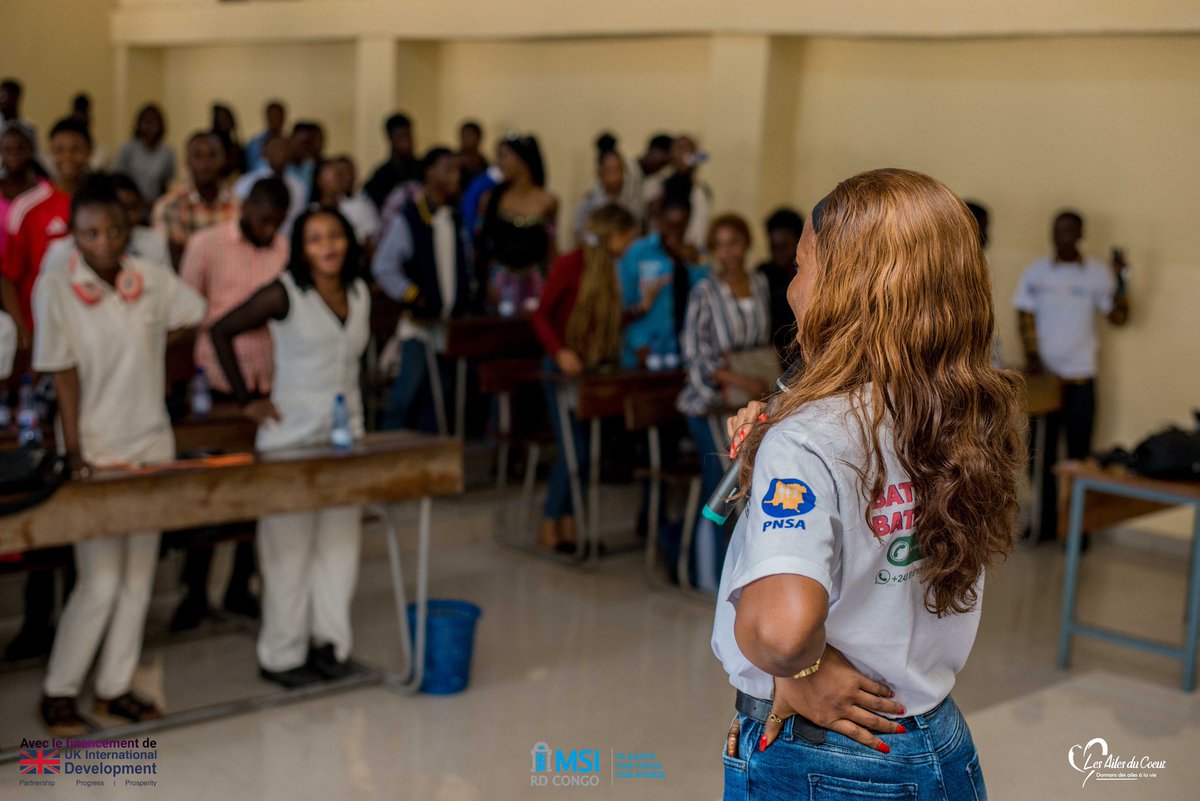 ailesducoeur1's tweet photo. 🚫No taboos!No filters!Every question counts!💬Young students,busting myths about sexual & reproductive health💥🧠 , are ready to make their own right choices and shape their future thanks to @msi_rdc & funds from @UKinDRC🇬🇧 @AlysonKingUK @GenreRDC @MinSanteRDC #MaputoProtocole https://t.co/my3pbTeUVc