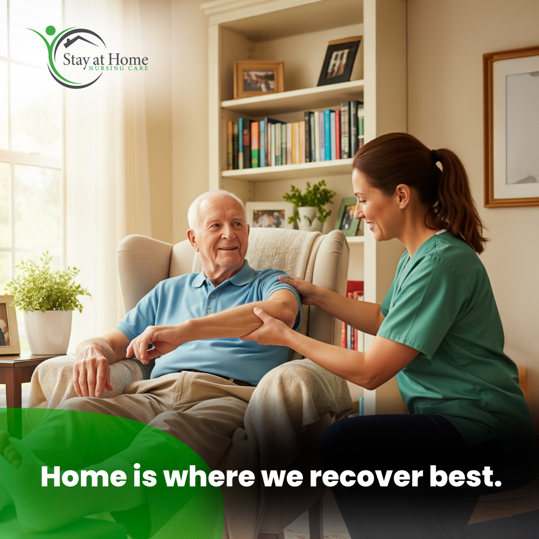 Our nursing care services provide clients with the medical support they need while remaining in the comfort and familiarity of home. Learn more: ow.ly/u3MQ50XpAZx

#HomeCare #NursingCare #ChronicCare #PostSurgicalCare #TorontoHomecare #HamiltonHomecare #HomecareNiagara
