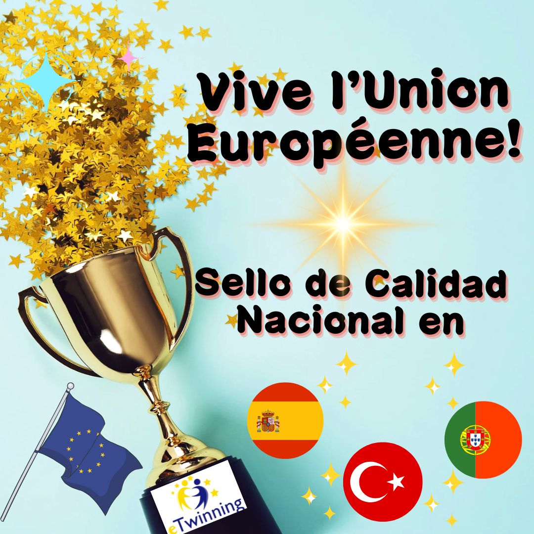 ¡Estamos de enhorabuena! Obtuvimos el reconocimiento de Sello de Calidad Nacional por el proyecto #eTwinning Vive l'UE! <a href="/eTwinnico/">etwinnico</a> <a href="/eTwinning_es/">eTwinning España</a> <a href="/ZenetaCarmen/">Carmen Almarcha</a> <a href="/sifopcarm/">SIFOP CARM</a> <a href="/Educarm/">Educarm</a> <a href="/ProgramasRM/">ProgramasRM</a> <a href="/AsociacionAmae/">AMAE Asociación Mediterránea Amigos de Erasmus</a> <a href="/direcmur/">DIRECMUR</a> @etwinning viveue.blogspot.com/2025/10/etwinn…