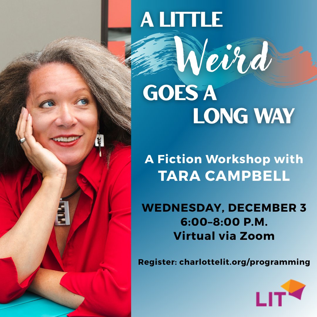 TaraCampbellCom's tweet image. One last bite at the apple for 2025!

A Little Weird Goes a Long Way
Wed, Dec 3
#onlineclass w/ @CLTLitArts 

Member discounts &amp;amp; some need-based scholarships available

Generate new ideas from unusual sources to #write four strange new stories!

Link in replies