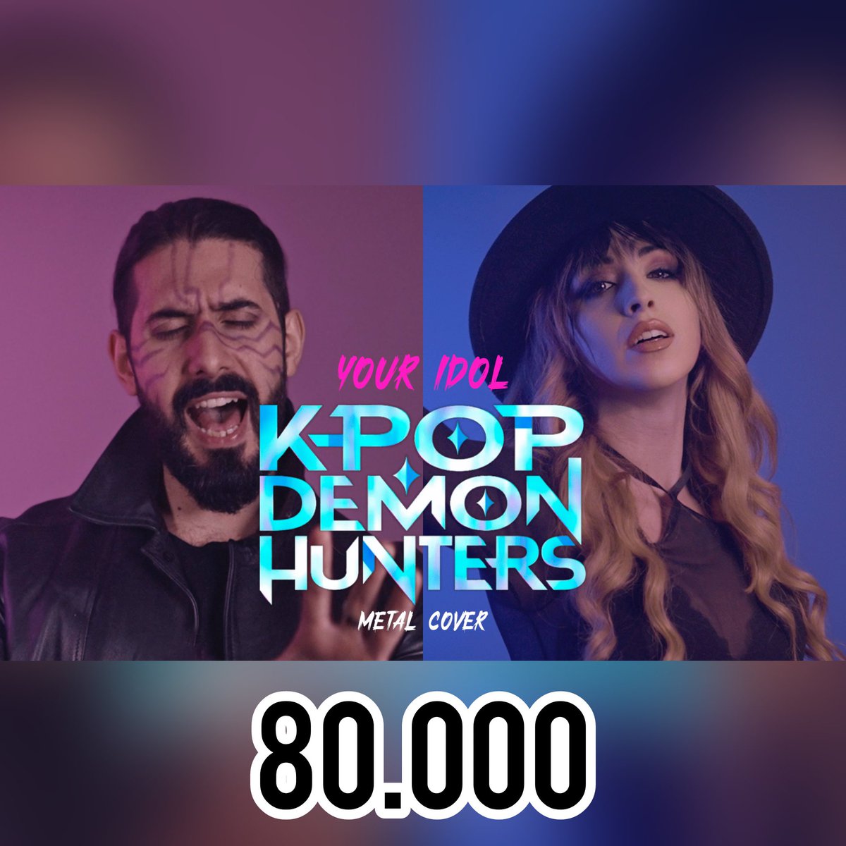 EmilianiCrystal's tweet image. We’ve passed 80,000 views on YouTube in just 5 days with “Your Idol”!
Thank you all from the bottom of my heart! ❤️

Watch here: youtu.be/MNq7St_glOg?si…

#kpopdemonhunters #sajboys #youridol #metalcover