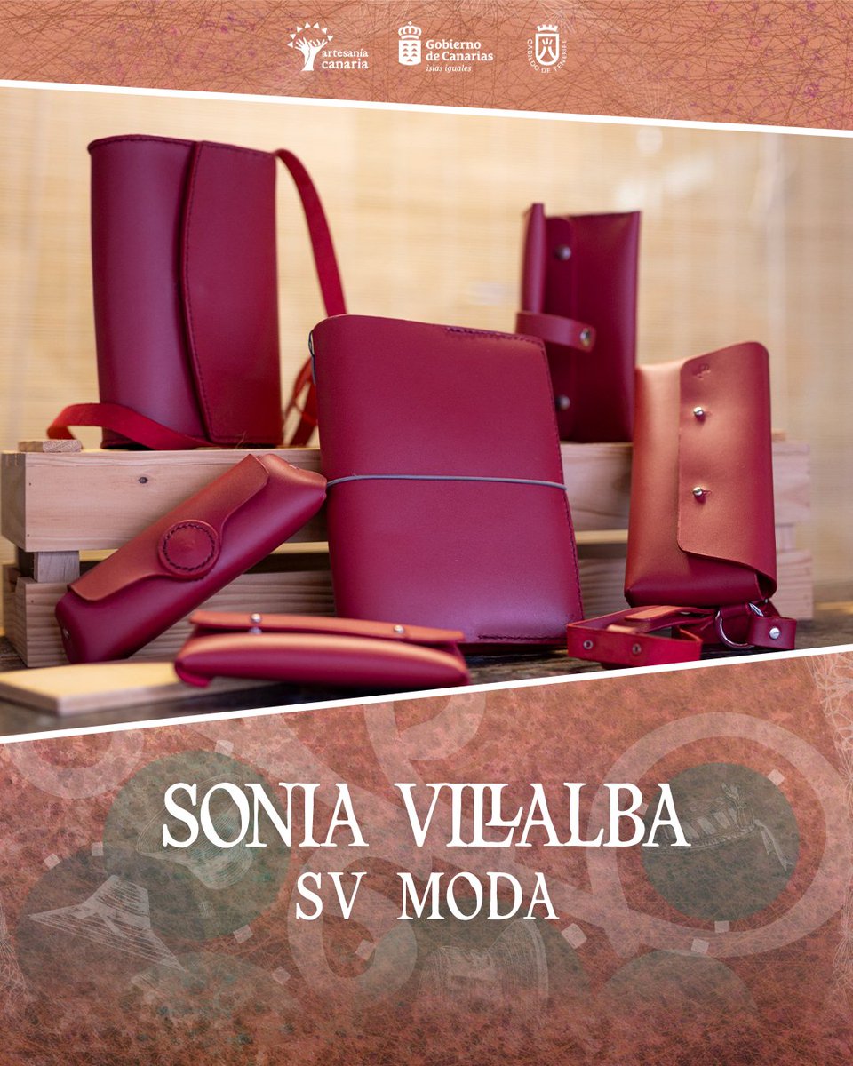 🗣️ ✨ PARTICIPANTES 41ª Feria de Artesanía de Canarias <a href="/CabildoTenerife/">Cabildo de Tenerife</a> <a href="/EICAGobCan/">Economía Gobcan</a> ✨
✅️Sonia Villalba #Tenerife la podrás encontrar de 5 al 8 diciembre 2025 en <a href="/recintoferialtf/">RecintoFerialTf</a>
🎟Entrada gratuita 
🇮🇨Canarias es tradición; #Canarias es #artesanía.