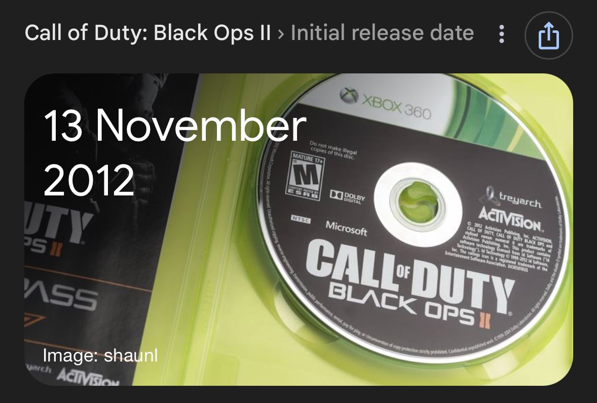 how does treyarch get the release date of their own game wrong