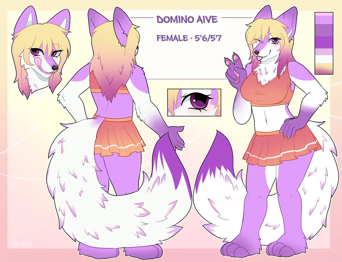 wh0sMiniy's tweet image. My Sona Domino! (So I can pin it)