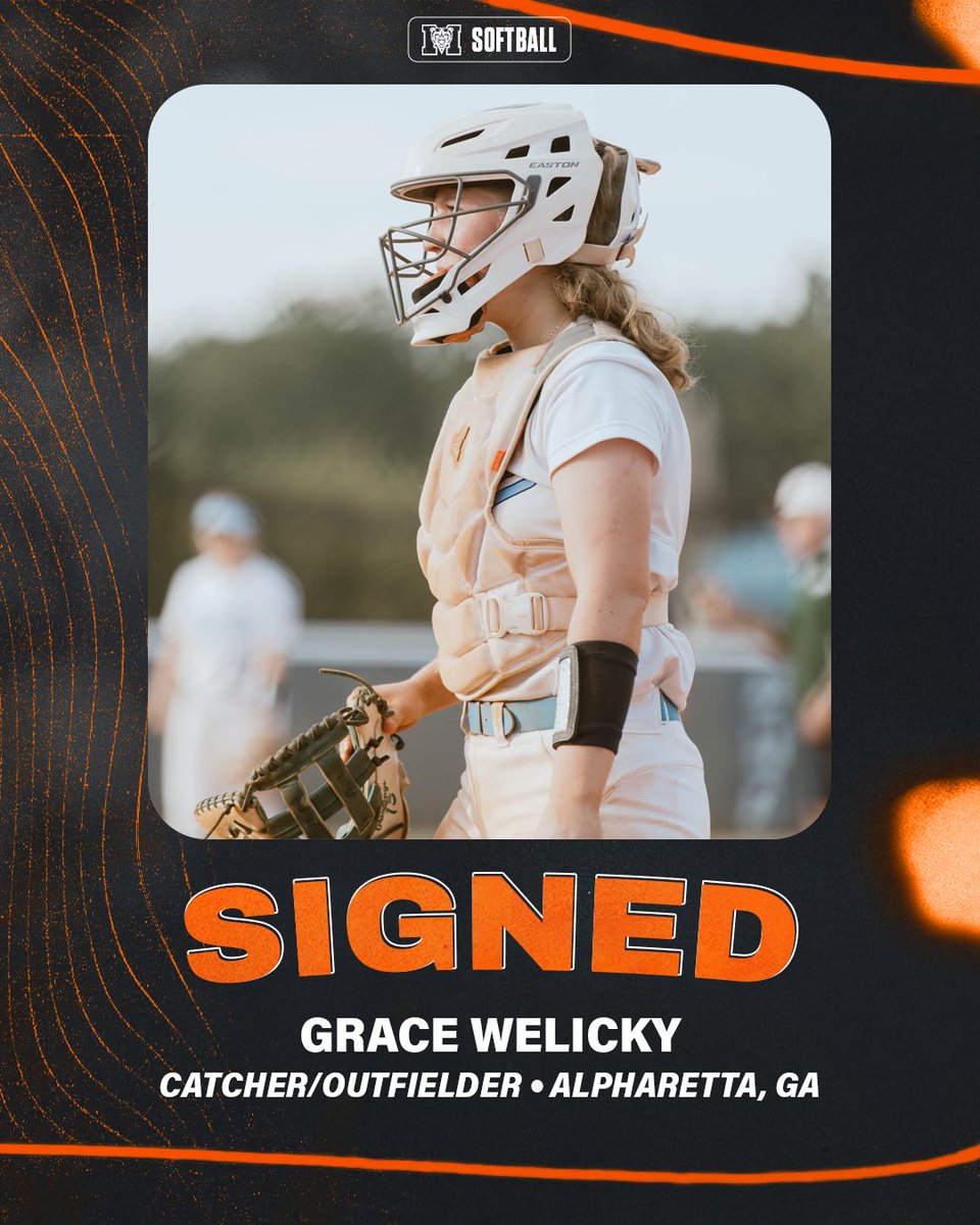 MercerUSoftball's tweet image. Signed ✍🏻 

Grace is officially a Bear!  Welcome to Mercer!

@grace_welicky  #RoarTogether